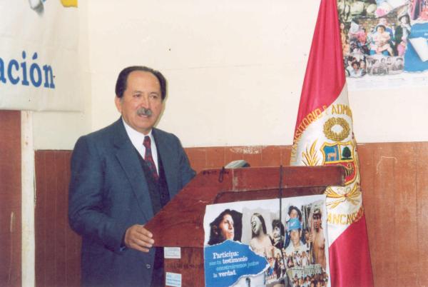 Inauguración de la sede zonal de la Comisión de la Verdad y Reconciliación de Huancavelica