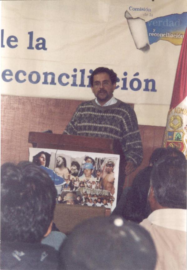 Inauguración de la sede zonal de la Comisión de la Verdad y Reconciliación de Huancavelica