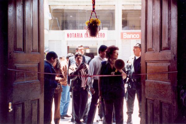 Inauguración de la sede zonal de la Comisión de la Verdad y Reconciliación - Puno