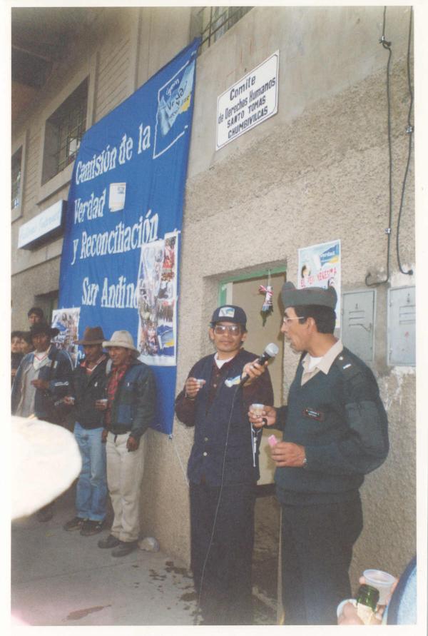 Inauguración de sede zonal de la Comisión de la Verdad y Reconciliación en Chumbivilcas