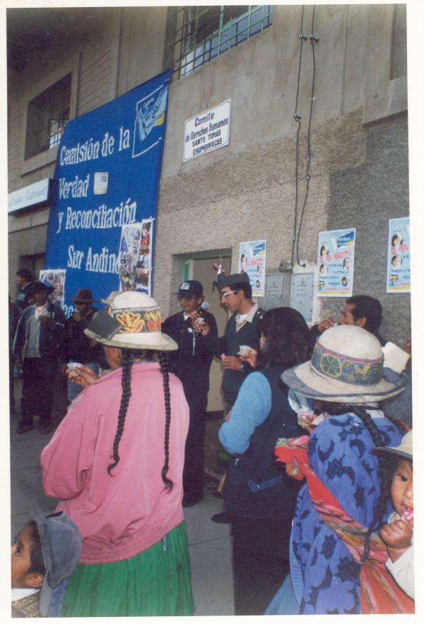 Inauguración de sede zonal de la Comisión de la Verdad y Reconciliación en Chumbivilcas