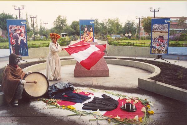 Presentación teatral: Rosa Cuchillo – Yuyachkani - Huamanga