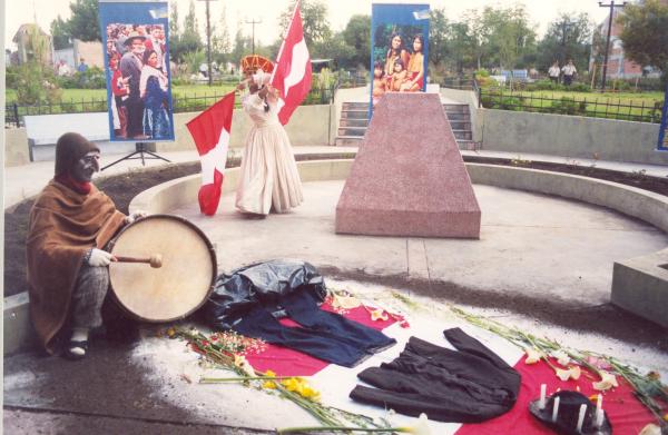 Presentación teatral: Rosa Cuchillo – Yuyachkani - Huamanga