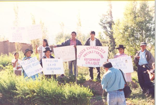Vista panorámica de los alrededores en Huanta