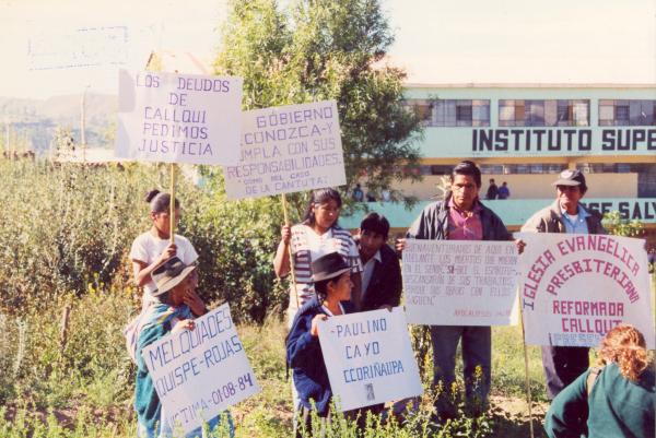 Vista panorámica de los alrededores en Huanta