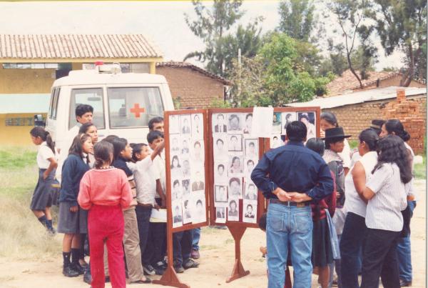 Vista panorámica de los alrededores en Huanta