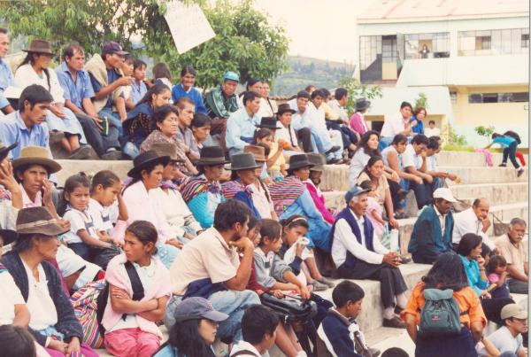 Vista panorámica de los alrededores en Huanta
