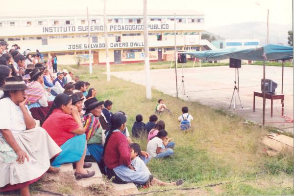 Vista panorámica de los alrededores en Huanta