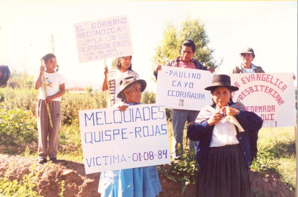 Vista panorámica de los alrededores en Huanta