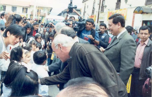 Ceremonia por la Paz en Audiencia Pública de Huancayo