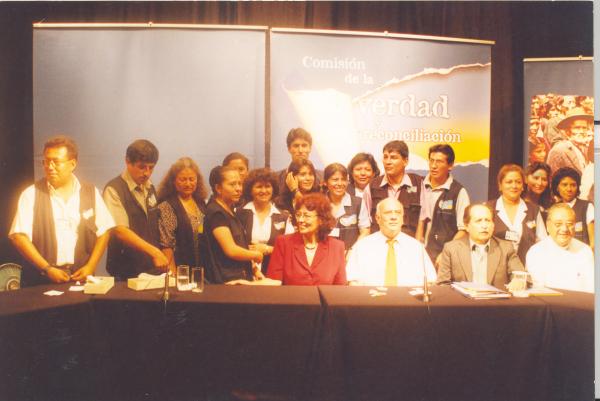 Clausura de la Audiencia Pública en Tingo Maria