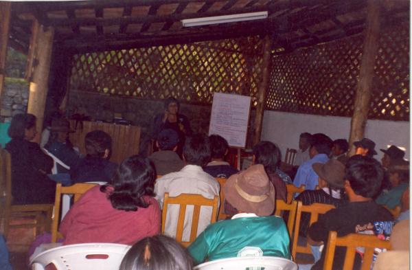 Acompañamiento de testimoniantes para la Audiencia Pública de Apurimac