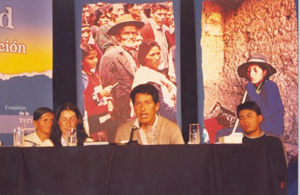 Caso: pobladores de Checassa y Sallali - Distrito de Justo Apu Sahuaraura, testimonio: Ramiro Niño De Guzmán, Gladys Carbajal Zavala y Saúl Huamantingo Huashua - Abancay