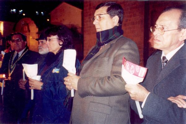 Vigilia de acogida a las víctimas en Cusco