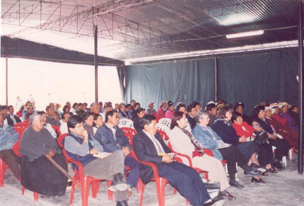 Clausura de la Asamblea Pública de Cajatambo