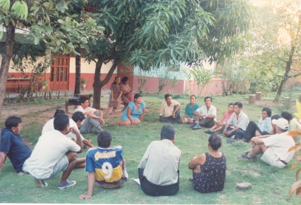 Preparación a testimoniantes para la asamblea pública de Tarapoto