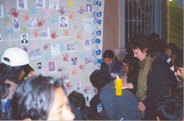 Vigilia por la Paz en Huánuco