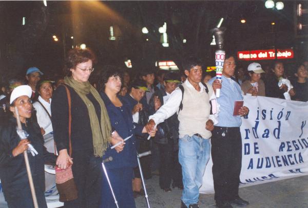 Vigilia por la Paz en Huánuco