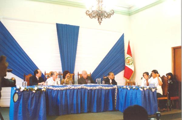 Desarrollo de asamblea pública Huánuco