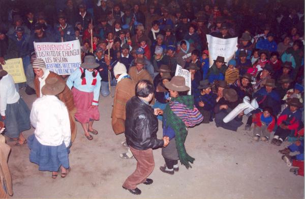 Vigilia de Asamblea Pública Chungui - Ayacucho