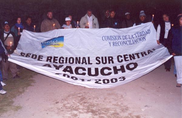 Vigilia de Asamblea Pública Chungui - Ayacucho