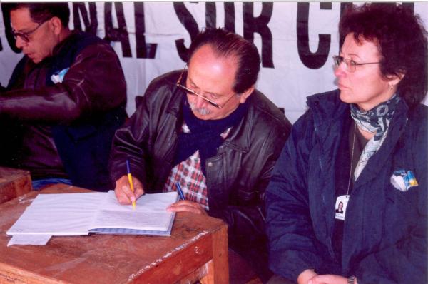 Clausura de la asamblea pública de Chungui- Ayacucho