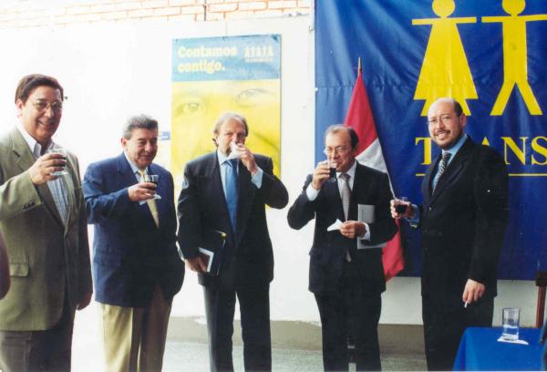 Firma de convenio entre la Comisión de la Verdad y Reconciliación y Transparencia - Lima