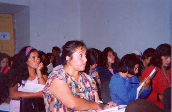 Taller de capacitación a voluntarios en Ayacucho
