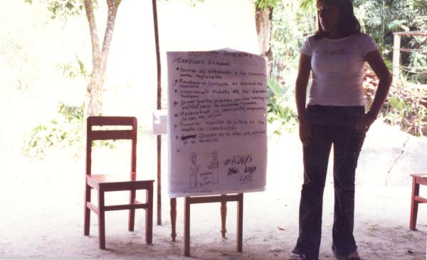 Taller de capacitación para el PROVER en La Merced