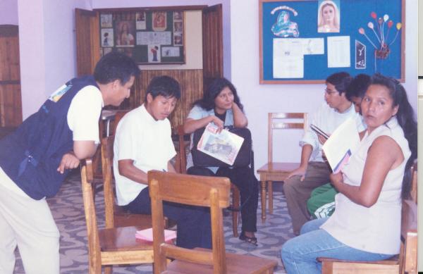 Taller para voluntarios de la Comisión de la Verdad y Reconciliación (CVR) en Satipo