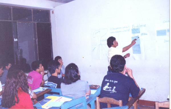 Taller para voluntarios de la Comisión de la Verdad y Reconciliación (CVR) en Satipo