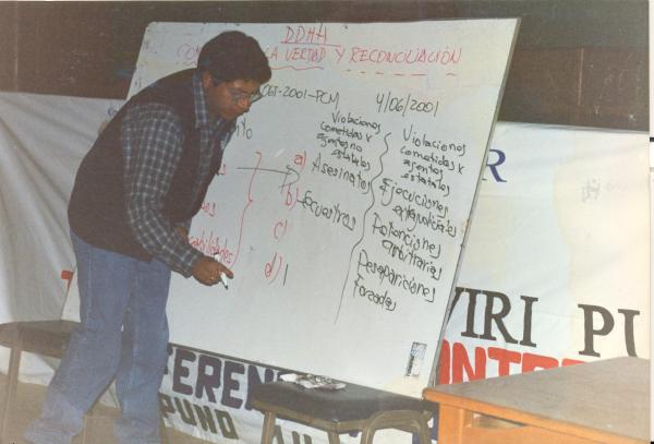 Taller de los Promotores e la Verdad (Prover) en Puno