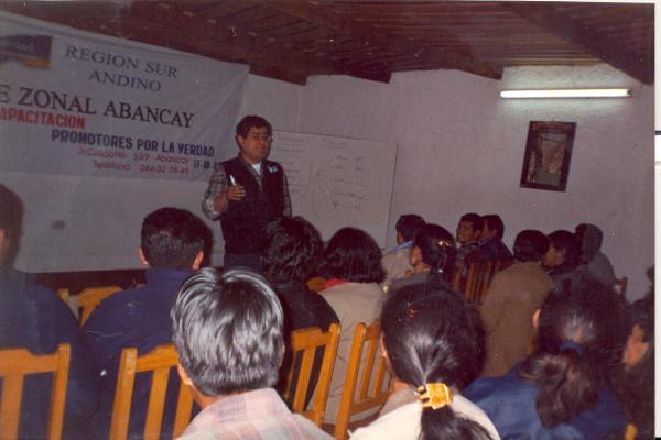 Segundo taller de capacitación de Promotores de la Verdad (Prover) - Abancay