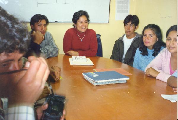 Reunión de Promotores de la Verdad (Prover) en Abancay con el área de educación