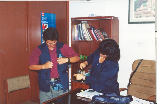 Entrega de kits al programa de voluntariado ¨Promotores de la verdad¨ (PROVER) - Huánuco