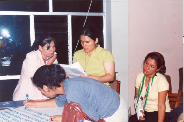 Taller de voluntarios en Huánuco