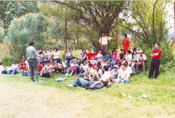 Paseo de voluntarios en Tomay Kichwa