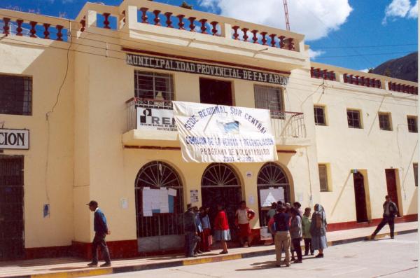Taller con voluntarios en Víctor Fajardo - Ayacucho