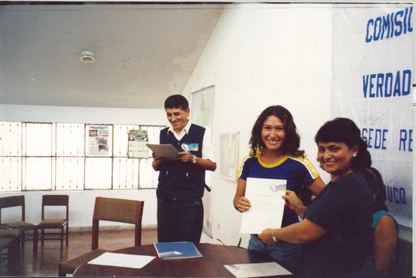 Clausura de programa de voluntariado en el Alto Huallaga - Huánuco