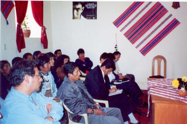 Presentación de la Comisión de la Verdad y Reconciliación - Sur Andino - Cusco