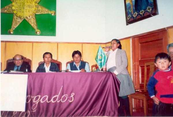 Presentación de la captura del Alférez Miguel Alva Quiroz - Chumbivilcas