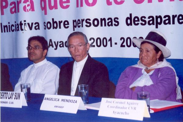 Presentación de campaña "Para que no te olvides" - Huamanga