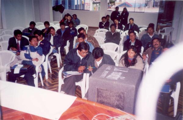 Conferencia de prensa: presentación de la sede zonal Puno