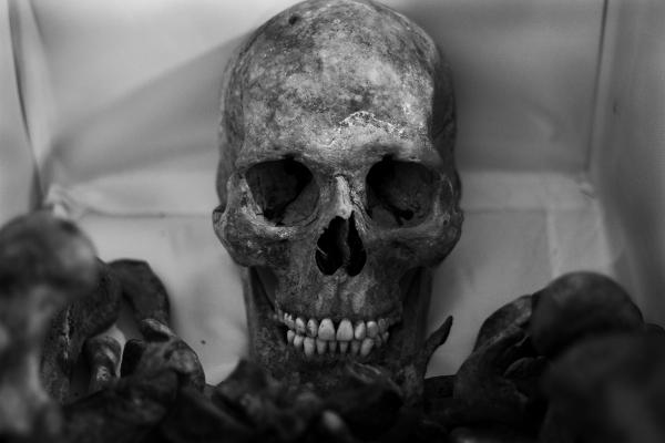 Entrega de los restos de las víctimas de la masacre de Uchu