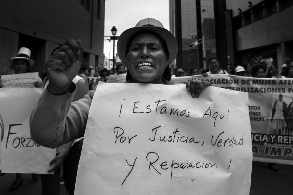 Víctimas de esterilización forzada