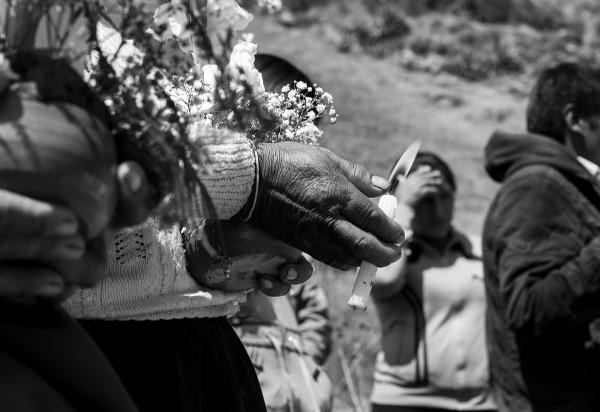 Entrega de los restos de las víctimas de la Masacre de Aranhuay