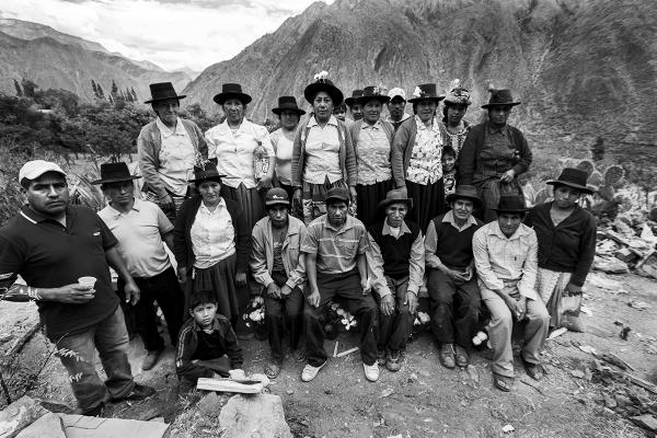 Entrega de los restos de las víctimas de la masacre de Uchu