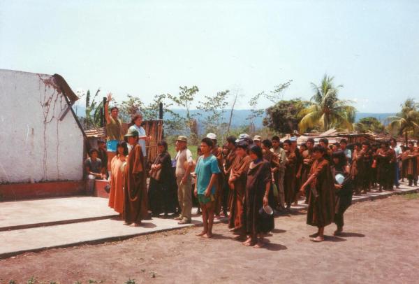 Desplazados en Puerto Esmeralda