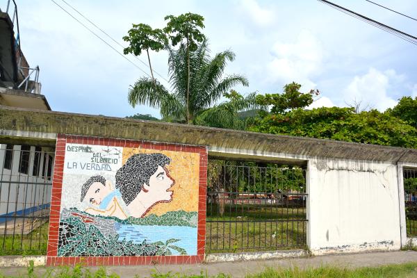 2. Mural CVR en Tingo María