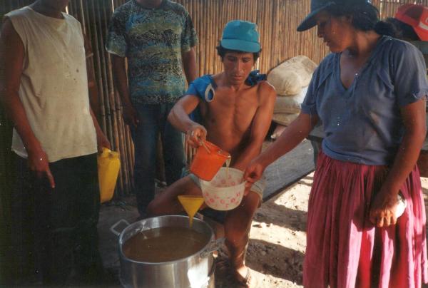 Desplazados en Puerto Esmeralda